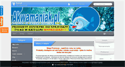 Desktop Screenshot of akwamaniak.pl